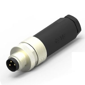 M8 3-Pin Erkek Düz Konnektör