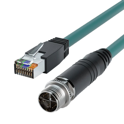 M128MXSRJ45-C5 X Kod-RJ45 GigE Vision Kamera Kablosu 2mt