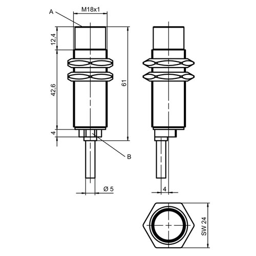 Leuze IS 118MM/4NO-16N 50129977 - Görsel 2